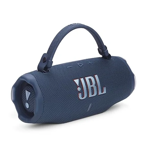 Navy portable Bluetooth speaker