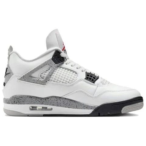 White high-top trainer
