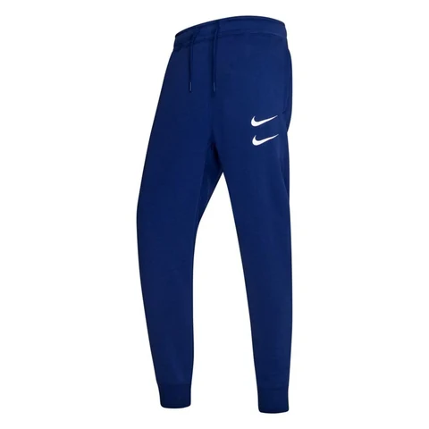 Navy tapered sweatpants
