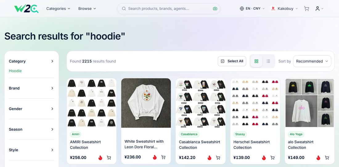 Search and discover